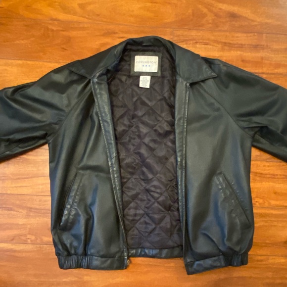 Covington Jackets & Coats Covington Mens Leather Jacket Poshmark